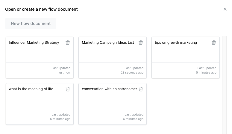 FlowGPT - a visual interface for ChatGPT